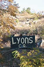 Lyons, CO sign